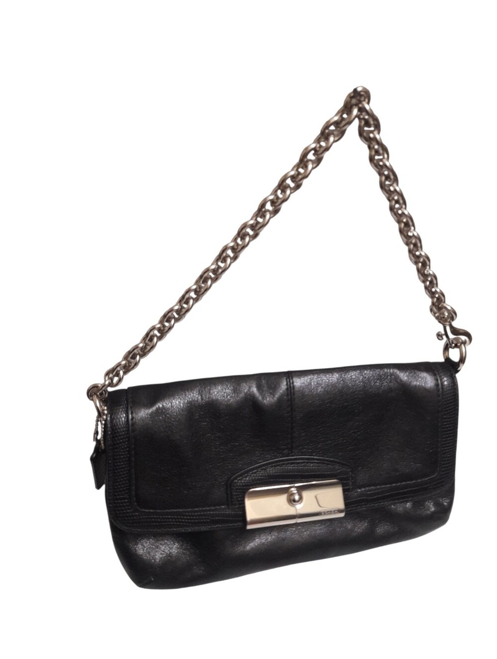 COACH Mini Kristin Leather Shoulder Bag Y2K - Picture 3 of 14